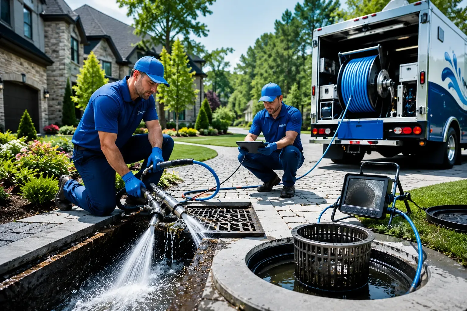 Local outdoor drain cleaning professionals in Pisgah, IA